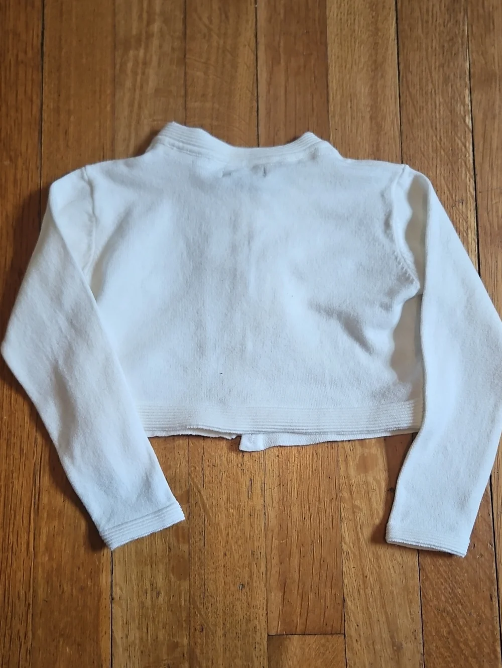 Nwt Mayoral Girls Cream Cropped Cardigan